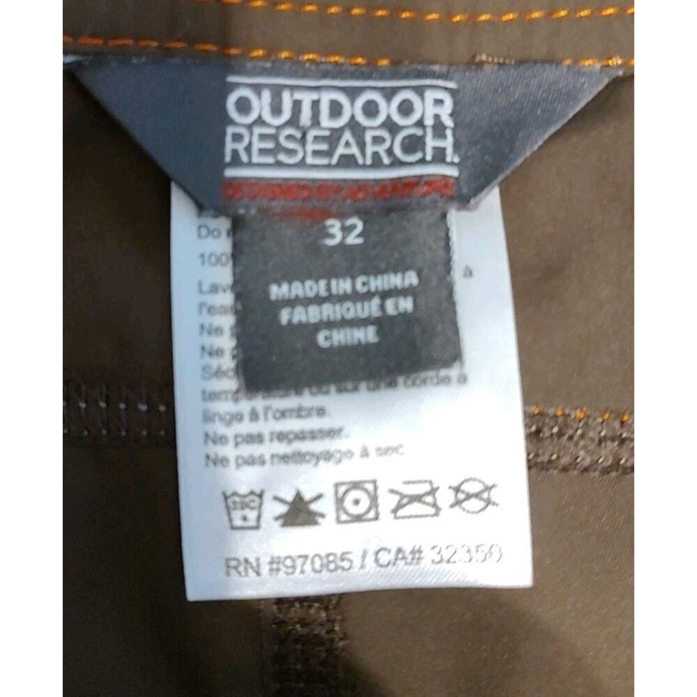 Outdoor Research Men's Backcountry Board Shorts, Earth/Diablo Size 32 - Picture 7 of 7